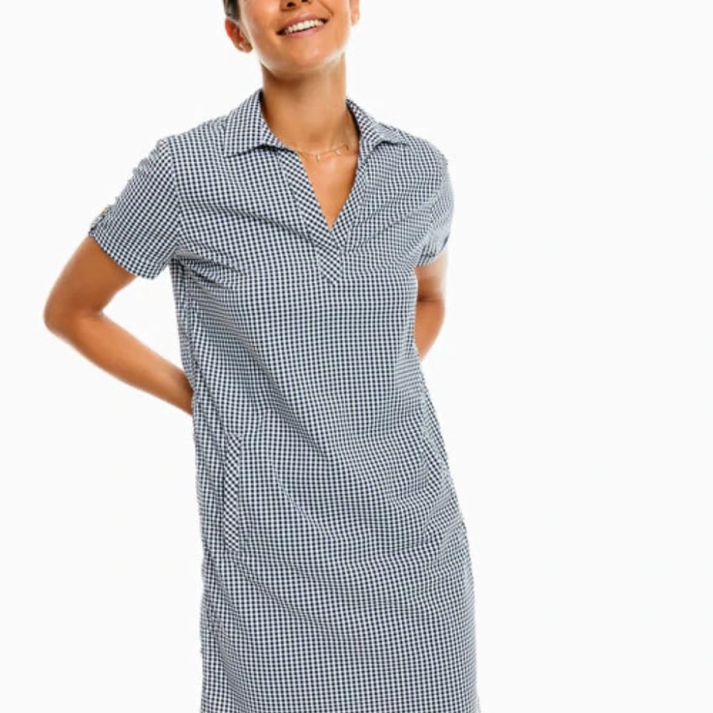 NWT Southern Tide Kamryn Shirtdress Gingham